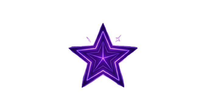 Decorative star graphic